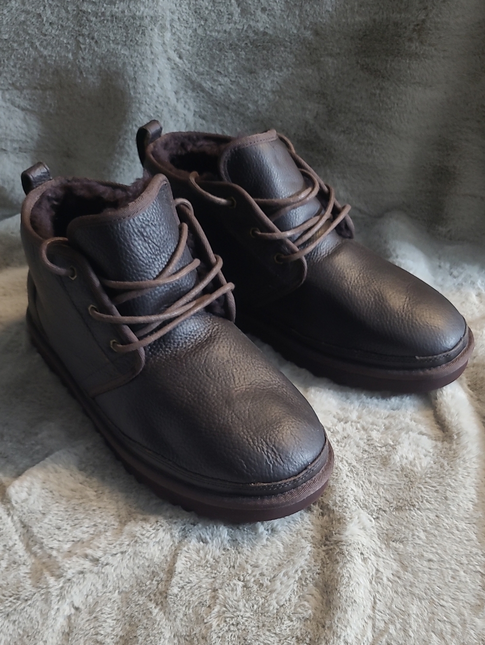 UGG Neumel Leather Boots Mens 12